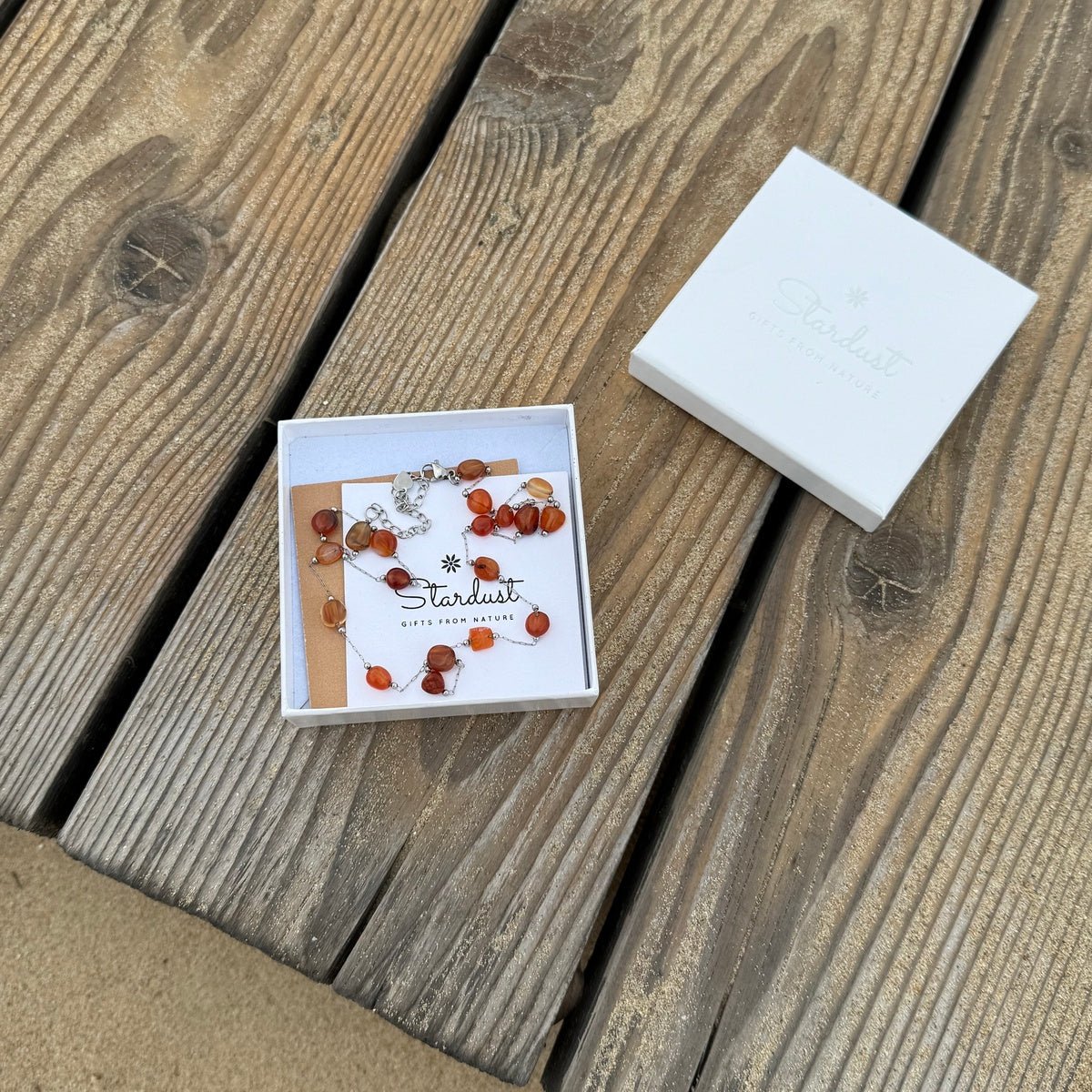 Natural Gemstone Choker Necklace | Amethyst, Carnelian & Citrine
