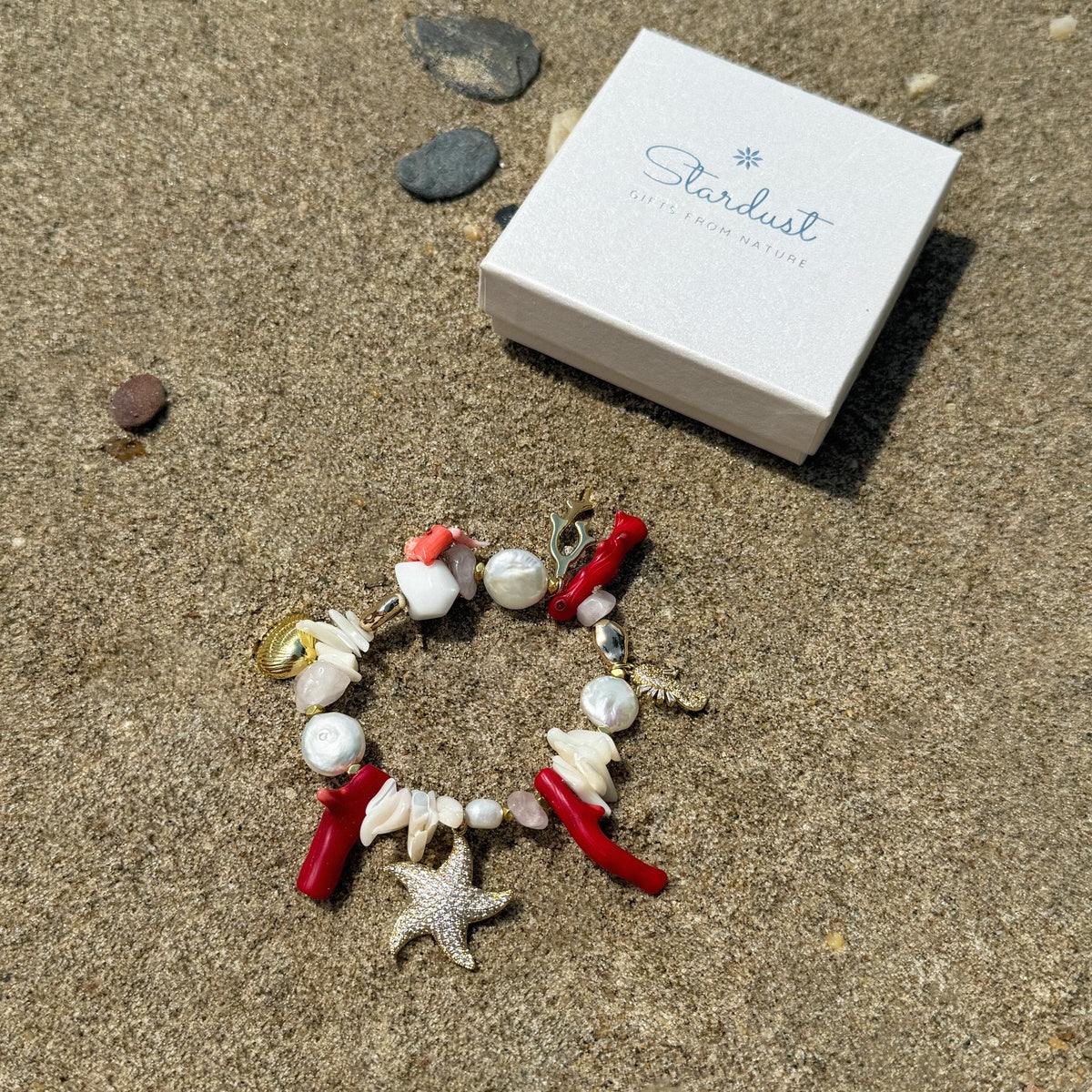 Designer Signature Coral Bracelet