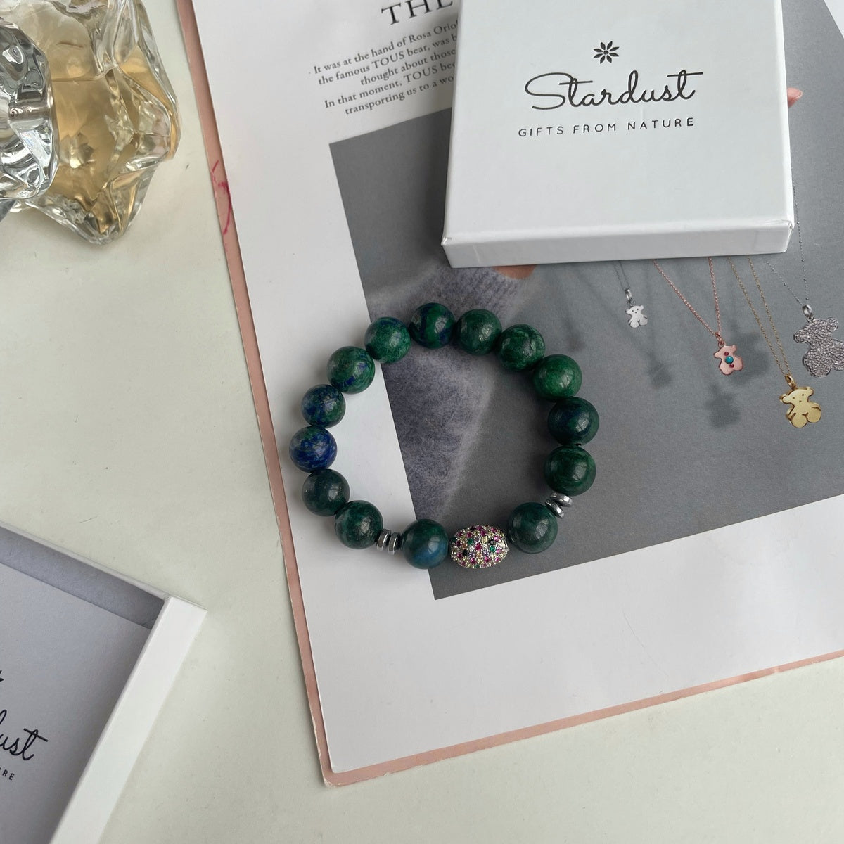 Luxury Azurite bracelet