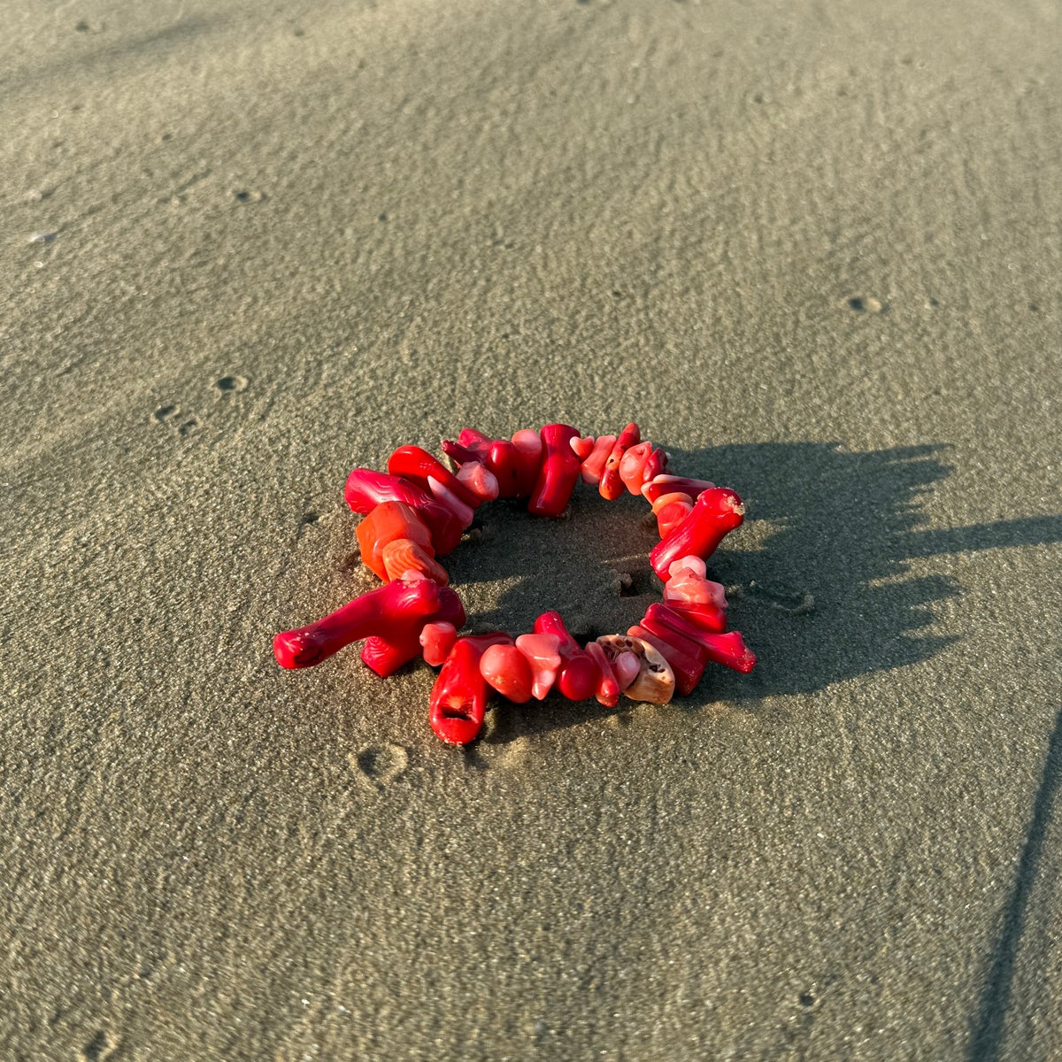Exotic Natural Coral Bracelet