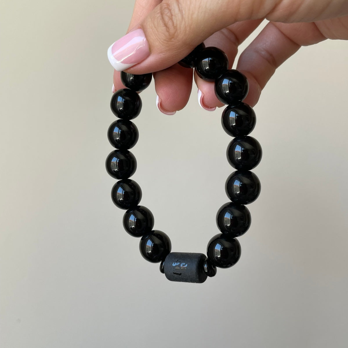 Genuine Obsidian bracelet