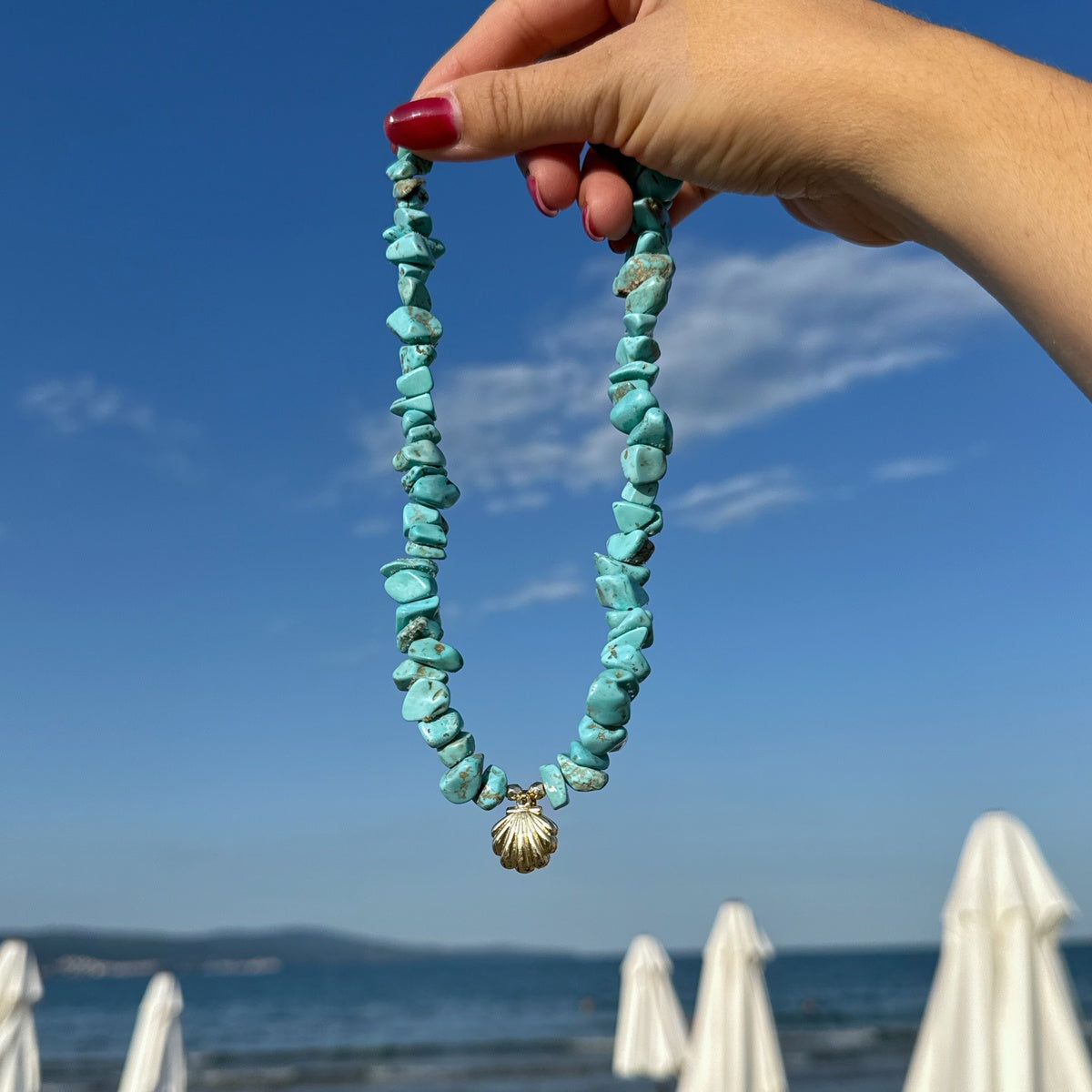 Boho Turquoise Choker