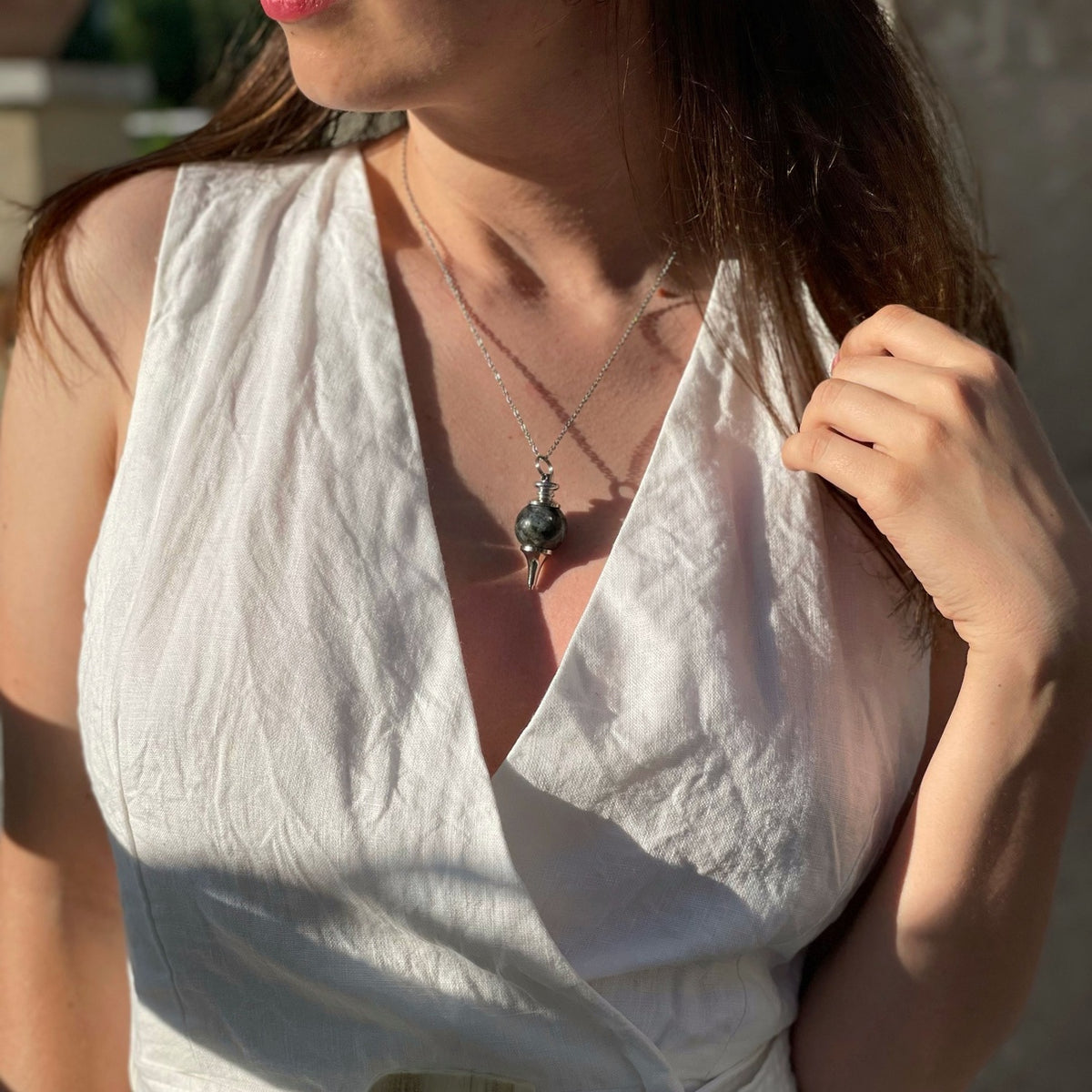Awakening Labradorite Pendant Necklace