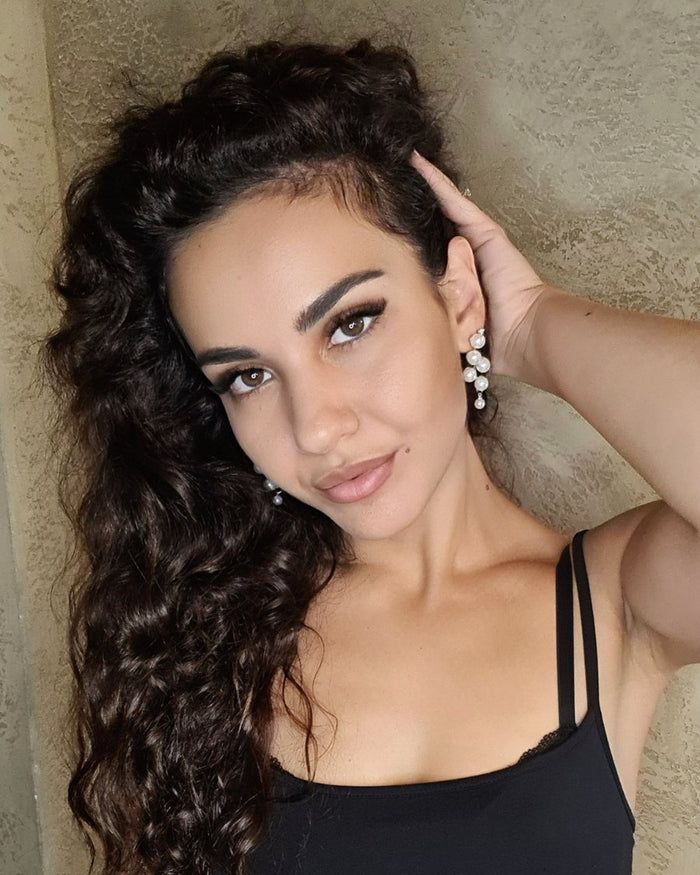 Creator wearing Stardust Gift jewelry