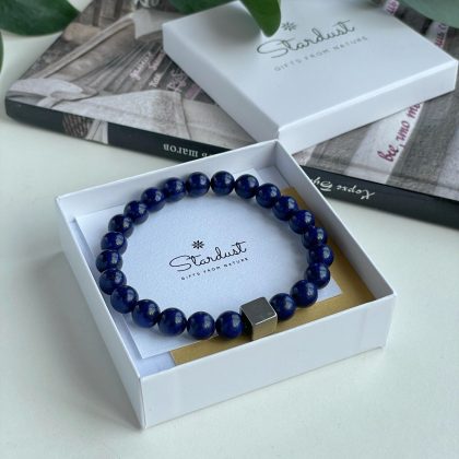 Lapis Lazuli bracelet for him CHristmas gift inspiration