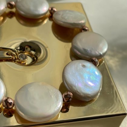 Genuine pearl bracelet for women