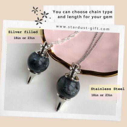 Labradorite pendants Chain types (1)