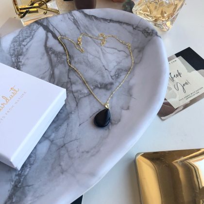 Luxury Goldstone necklace Stardust