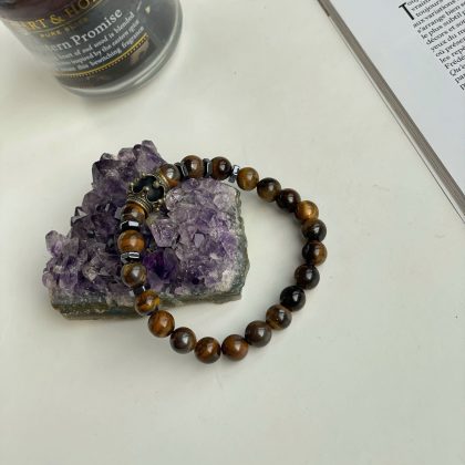 Handmade beaded bracelet for boyfriend