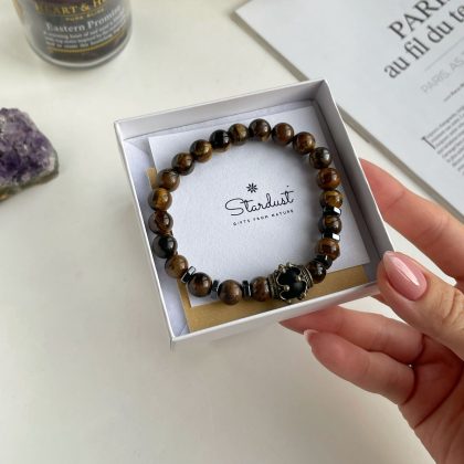 Stylish Tiger eye bracelet gift for men