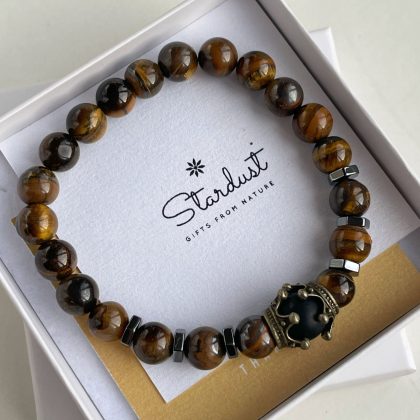 Tiger eye bracelet gift for men