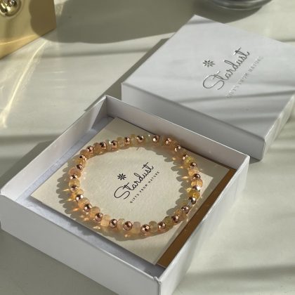 Luxury Fire Opal bracelet Stardust gift