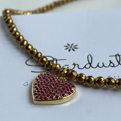 Luxury austrian zircon charm necklace