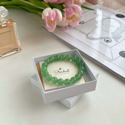Green Jade bracelet for her