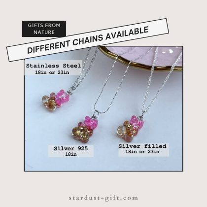 raisin bear pendants