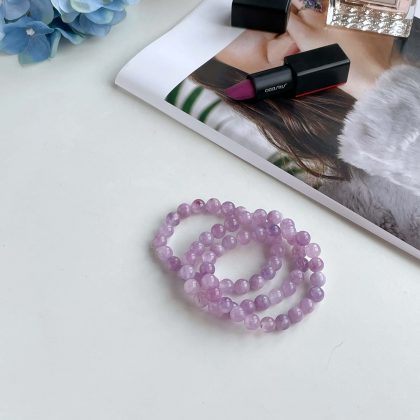 Light purple Amethyst bracelet for girl