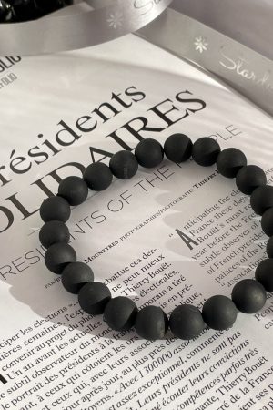 Premium gift for men - Shungite bracelet