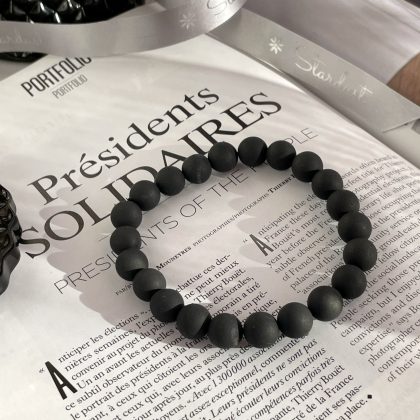 Premium gift for men - Shungite bracelet
