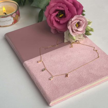 Luxury gold plated necklace