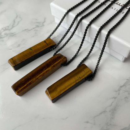 Tiger eye necklaces for him