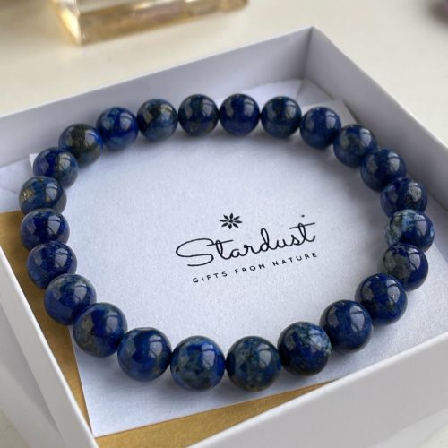 Beaded Lapis Lazuli bracelet luxury gift