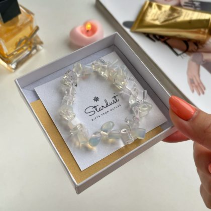 Tumbled Opalite bracelet gift