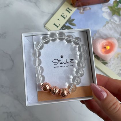 Clear Quartz bracelet gift