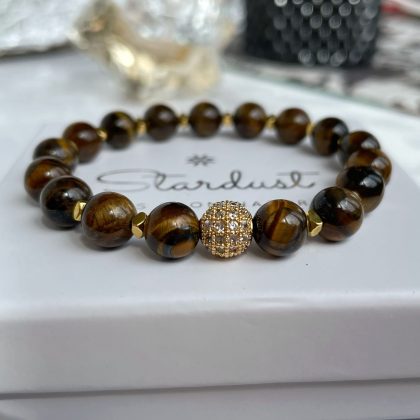 Tiger Eye bracelet Stardust gift